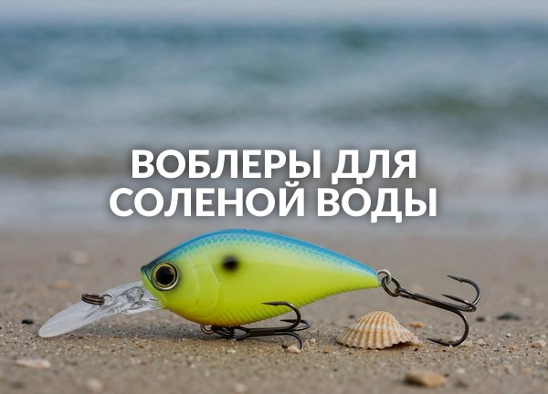Воблеры для соленой воды
