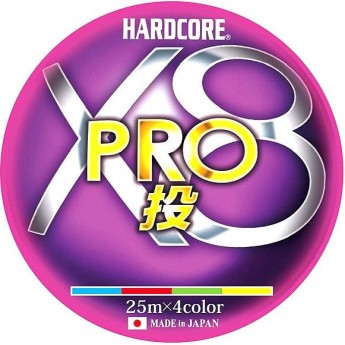 Плетеный шнур YO-ZURI DUEL PE HARDCORE X8 PRO 200m #1.5 4COLOR 13.5Kg (0.21mm) Плетеный шнур YO-ZURI DUEL PE HARDCORE X8 PRO 200m #1.5 4COLOR 13.5Kg (0.21mm)