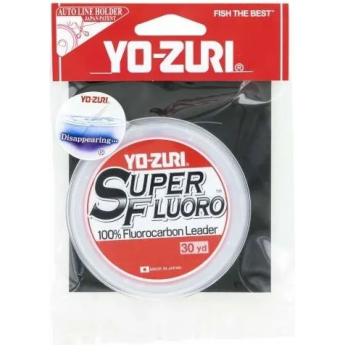 Флюорокарбон YO-ZURI SUPERFLUORO 30YDS 12Lbs 6kg (0.297mm)