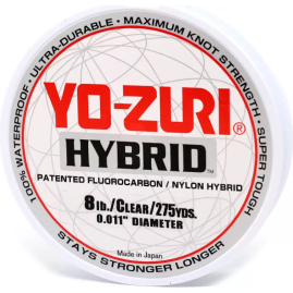 Леска монофильная YO-ZURI HYBRID 0,283мм 252м (clear) Леска монофильная YO-ZURI HYBRID 0,283мм 252м (clear)