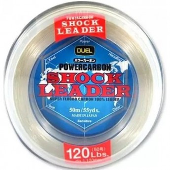 Леска YO-ZURI DUEL POWERCARBON SHOCK LEADER FLUORO 100%/50m 8Lbs/4Kg (0.235mm)