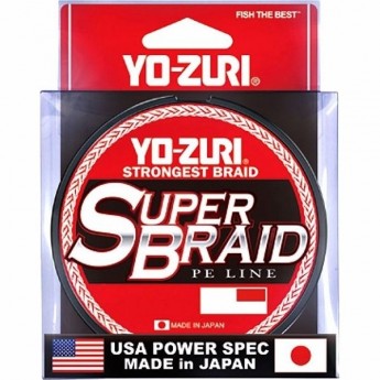 Шнур плетеный YO-ZURI PE SUPERBRAID 0,23мм, 135 м (yellow)