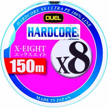 Шнур YO-ZURI PE HARDCORE X8 EGING 1.2/0.19мм 12кг 150м Шнур YO-ZURI PE HARDCORE X8 EGING 1.2/0.19мм 12кг 150м