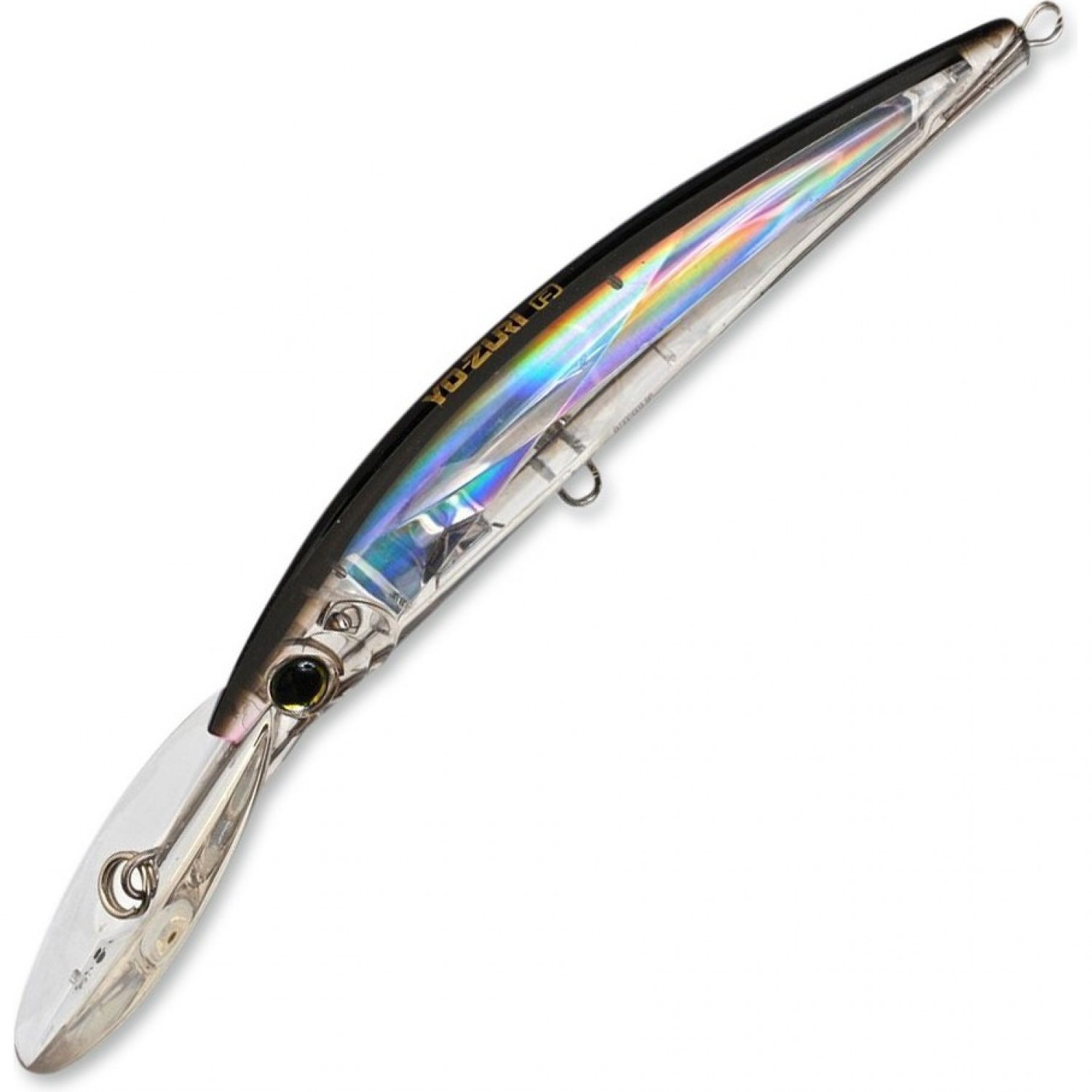 Esca YO-ZURI Crystal 3D Minnow 90mm C4 Silver Black – Pesca Shore E Offshore