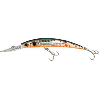 Воблер YO-ZURI CRYSTAL 3D MINNOW DEEP DIVER JOINTED F1155 130F GHGT