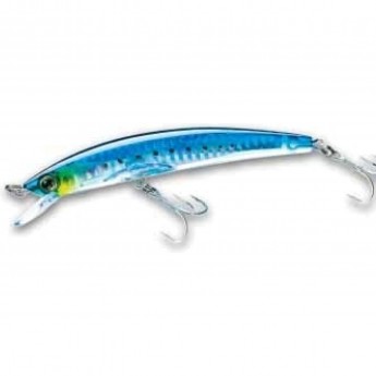 Воблер YO-ZURI CRYSTAL 3D MINNOW JOINTED F1152 130F GHIW