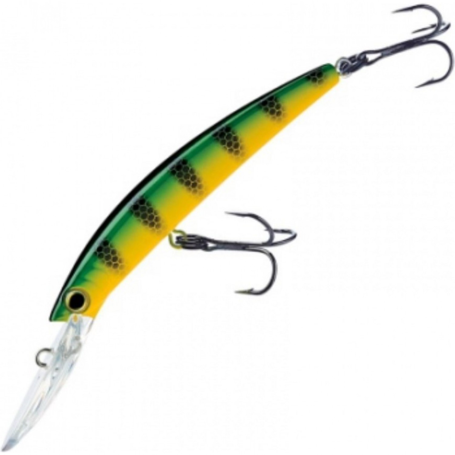Leurre Yo Zuri Crystal Minnow DD Walleye 110mm - Flottant Avec Bruit De