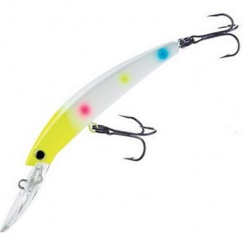 Воблер YO-ZURI CRYSTAL MINNOW DEEP DIVER WALLEYE F 130мм R1301 WB