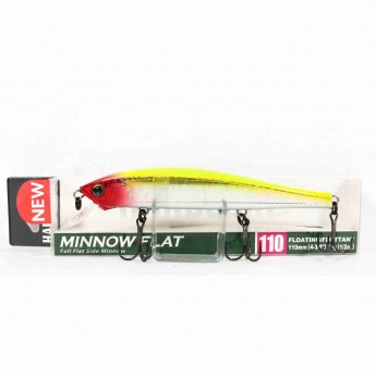 Воблер YO-ZURI DUEL HARDCORE MINNOW FLAT 110F 110mm R1361 HCR