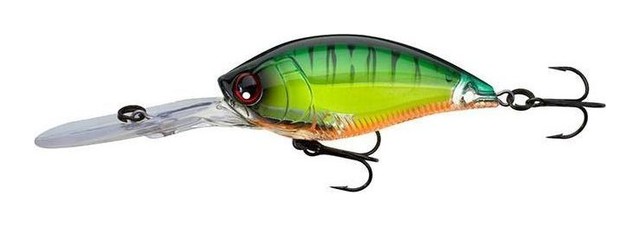 Воблер Yo-Zuri 3DB Deep Crank с крупной лопастью и рифлёным брюшком